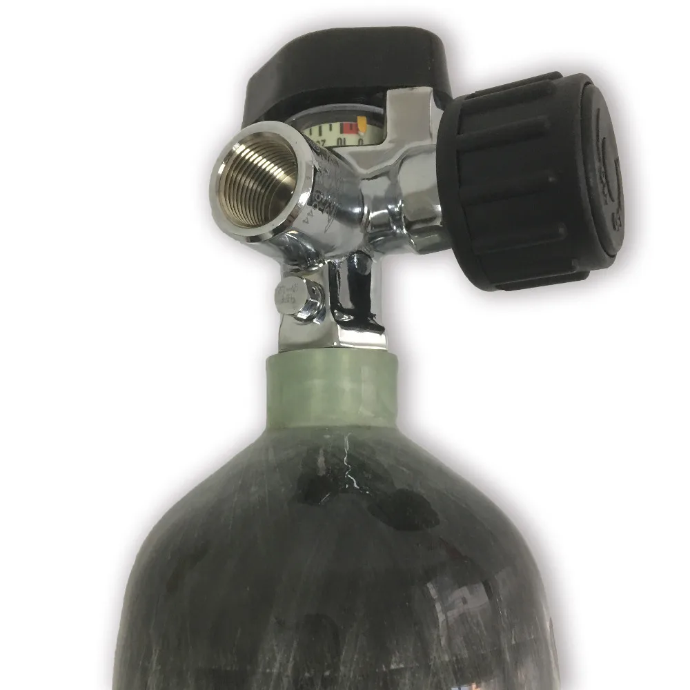 Мини-пейнтбол Air Tank композитного углеродного волокно цилиндр с Доры клапан для пневматическая винтовка Охота Прямая доставка