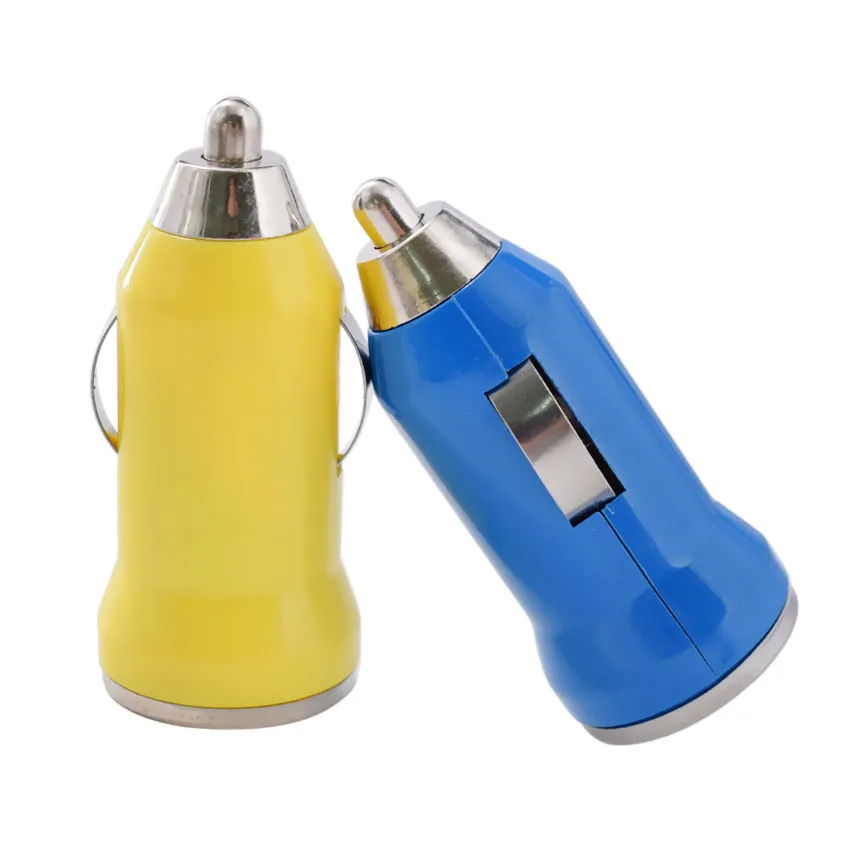 Car Charger USB Car Charger Digital 5V 1A Aluminium Fast Charging Voltage quick charge 3.0 fast charger For Iphone 6s 6plus SE (3)