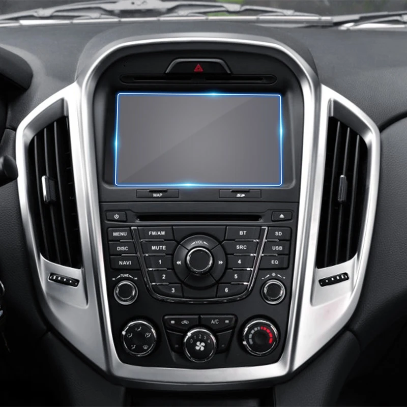 

For Nissan Qashqai J11 X-trail T32 Car Styling GPS Navigation Screen Steel Protective Film Control of LCD Screen Car Sticker