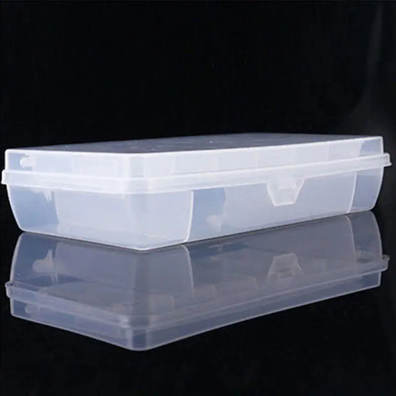 Hand Tool Storage Box Organizer Case Plastic Tray Compartments Fishing Lure Tackle Box Two-Sided Storage Cases for Putting Hooks tool chest with tools