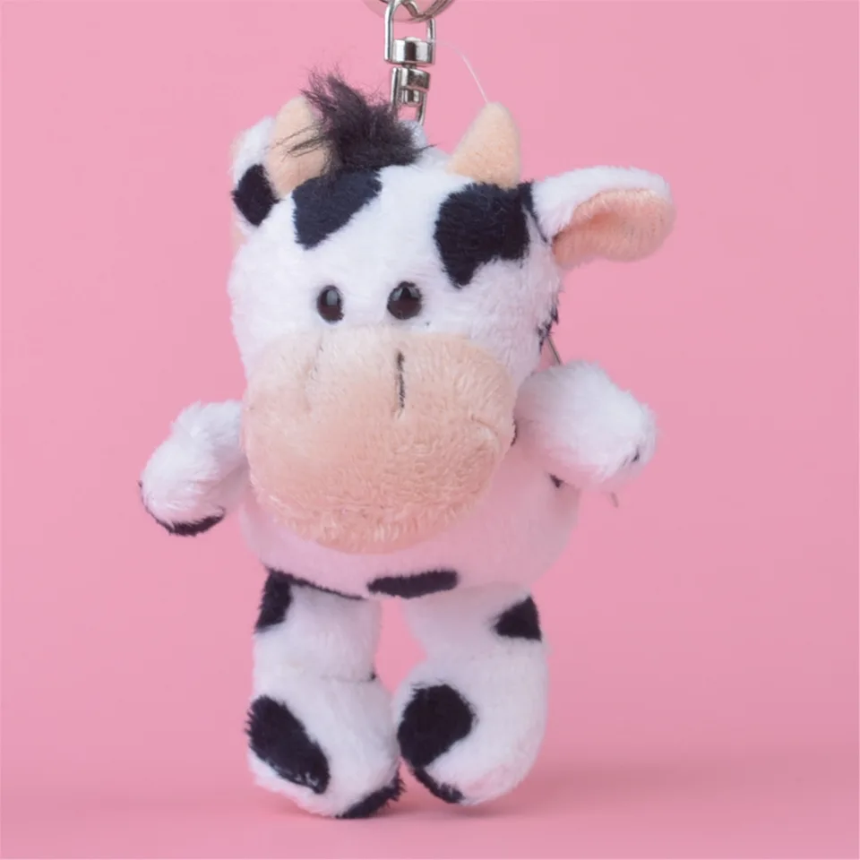 small stuffed cow