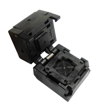 

IC550-0524-010-G Burn in Socket QFN52 MLF52 IC Test Socket Pitch 0.5mm Clamshell Chip Size 8*8 Flash Adapter Programming Socket