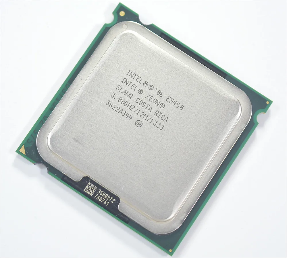 Процессор Xeon E5450 3,0 ГГц 12 м 1333 МГц равный intel Q9650 работает на материнской плате lga 775 без адаптера