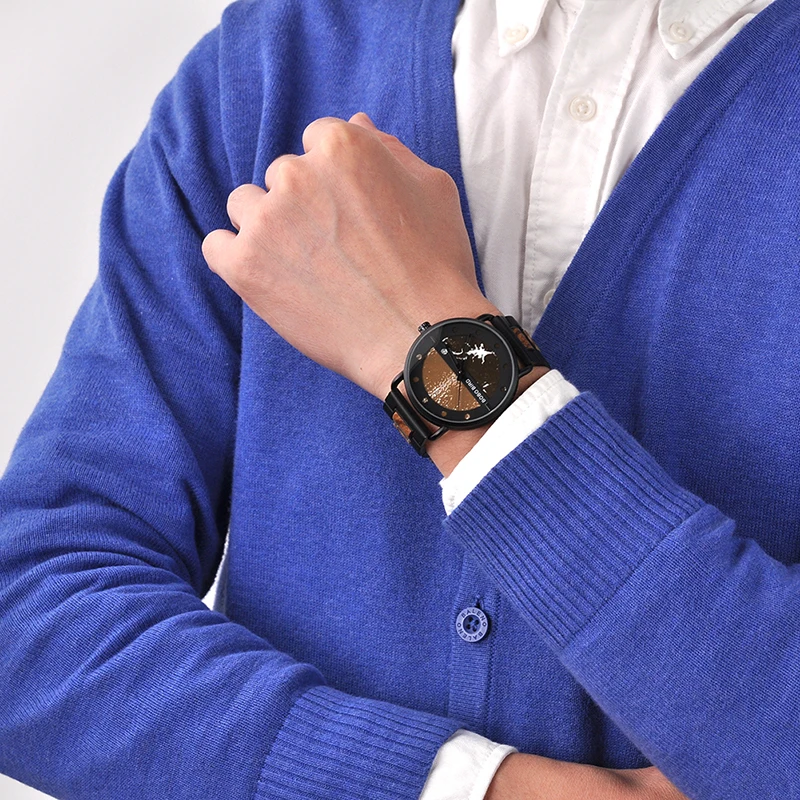 BOBO BIRD Men Luxury Wood Watch Timepiece Date Show Stainless Steel & Wood Band In Gift Box relogio masculino L-R30/S01