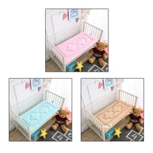 Детские постельные принадлежности Младенческая кроватка коврики детский матрас покрытие многоразовые всесезонные универсальные детские кроватки Губка мат