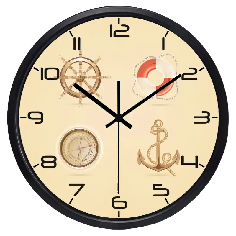 Sea Rudder Mediterranean Seaman Clock Mediterranean Clock Sea Clockclock Men Aliexpress