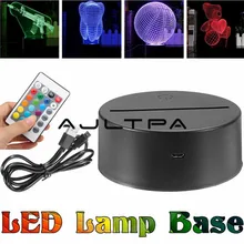 80 шт. экономный RGB светодиодный светильник база ИК пульт дистанционного управления AA батарейный блок 3D оптические лампы сенсорный выключатель Новинка Настольная лампа