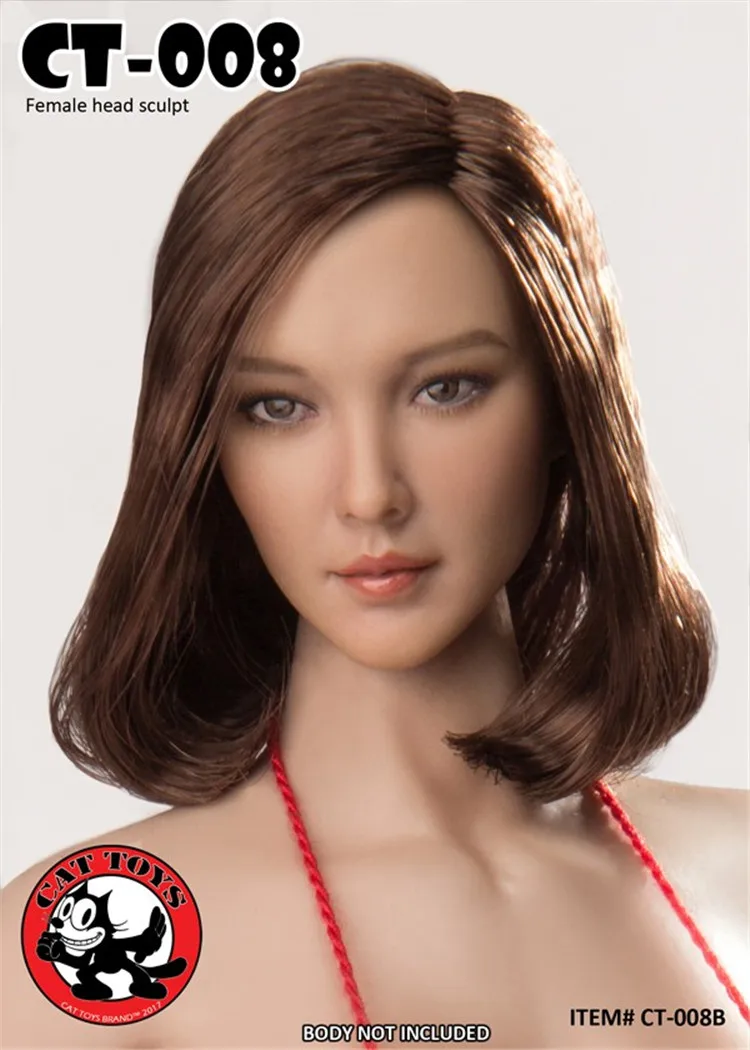 1/6 азиатская Женская фигурка головы для куклы PH TBL JIAO UD ND LD 12 дюймов коллекционная