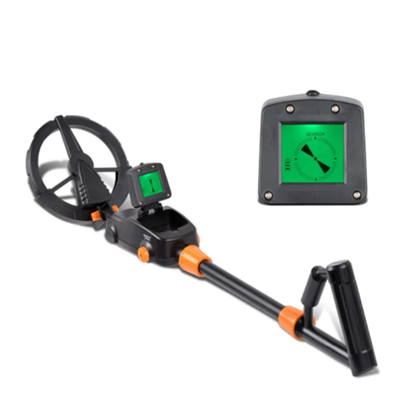 

Handheld Metal Detector Gold Digger Search Treasure Hunter Tracker Seeker +Waterproof Search Coil Gold Director for Kid