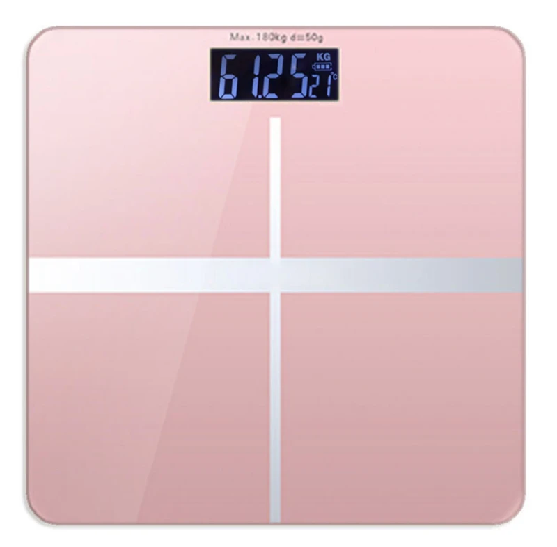 

Steady electronic precision Household Weighing Scale Digital Scales Body Weight Loss Measuring Machine With LED Backlight A