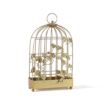 

Home Gold Wrought Iron Mosquito Reptiles European Creative Hollow Versatile Bedroom Living Room Bird Cage Summer Mosquito Coil