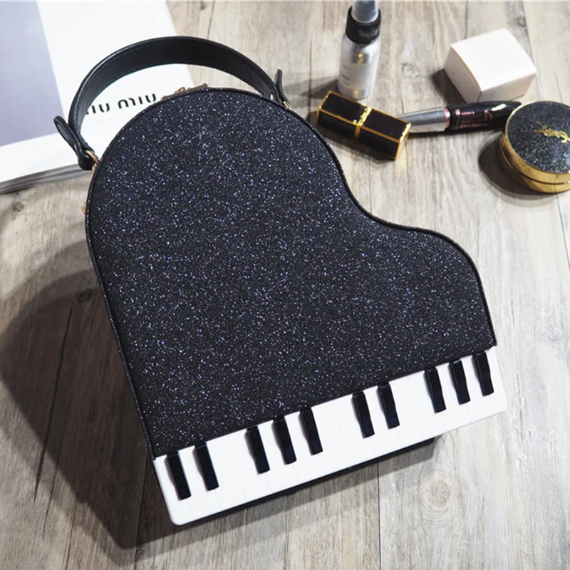 

2018 Special Offer Luxury Handbags Women Bags Designer Bolsas Feminina Personality Piano Style Ladies Box Pu Leather Clutch