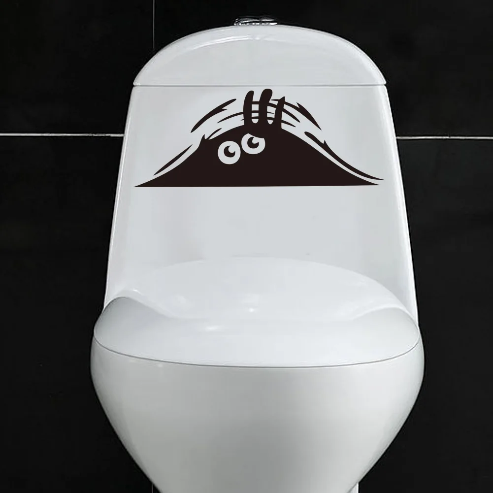 Cartoon 3D waterproof car wall stickers funny toilet stickers WC living room bathroom bedroom vinyl pvc wall decoration vinyl stickers,toilet stickers,toilet wall stickers