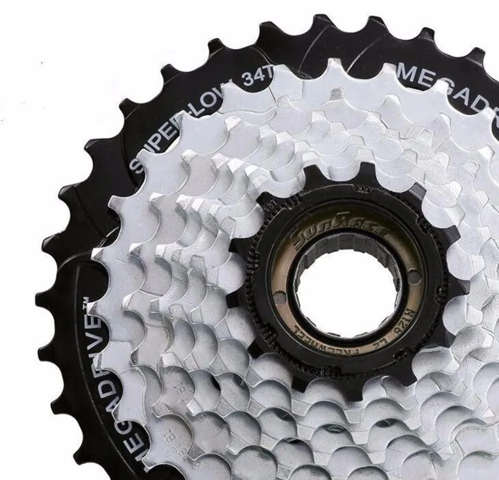 SunRace 8 Speed Rotary Flywheel Mountain Bike 24 Flywheel 13 34t Free