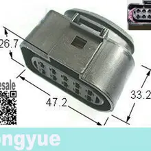 Longyue 10 10 способ фар электрическая вилка для AUDI A6 C5 3,0 VW, Seat, Skoda, 1J0973735 1J0 973 735