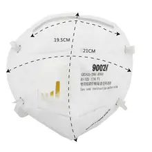 Пылезащитная маска для лица и рта для взрослых и детей 3 м 9001/9002/9003 с петлей для ушей PM2.5 респиратор из нетканого материала с дыхательным клапаном