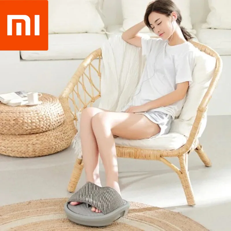  XIAOMI Electric Heated Foot Warmer Unisex Massager Big Slipper Relief Body Foot pressure foot point