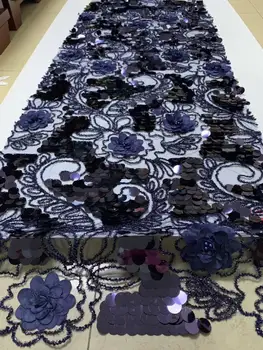 

Royal Blue African Lace Fabric 2019 High Quality Velvet Lace Cheap Lace Fabrics With Free Shipping Lace Trimmings For Sewing