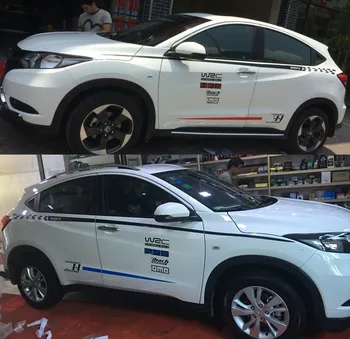 

Simple Popular Waist Line Sticker For Honda XRV CRV Vezel BA058