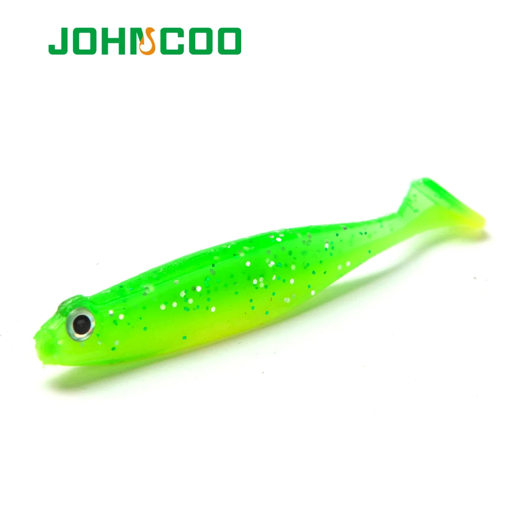 JOHNCOO, 8 шт., Мягкая приманка, рыболовная приманка, Shad Worm, 60 мм, 2 г, Iscas Artificiais Pesca, силиконовая приманка, воблер, приманки наживка для карпа