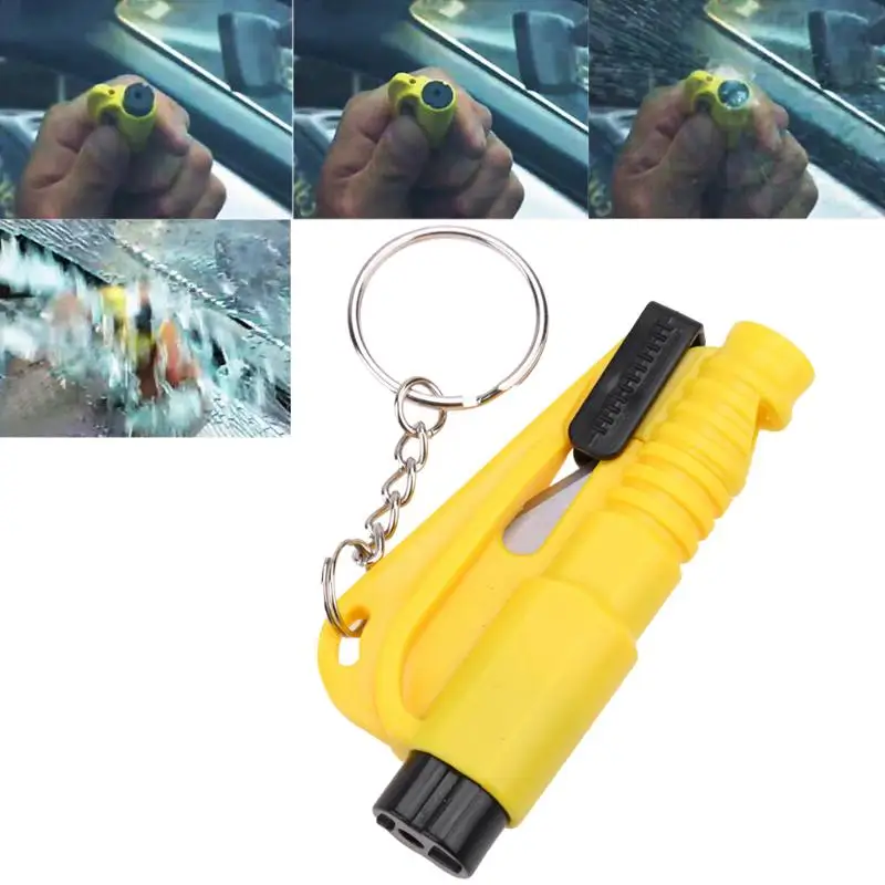 3 in 1 Emergency Mini Safety Hammer Auto Car Window Glass Breaker Seat
