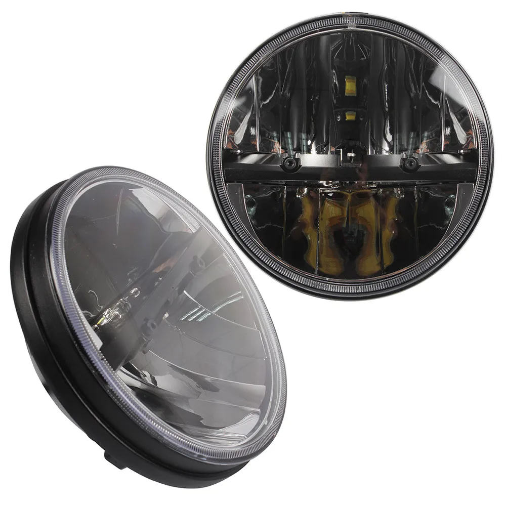  Pair J106 round 7inch 36w led headlight for wrangler TJ LJ JK CJ-7 CJ-8 Scrambler auto products Lan