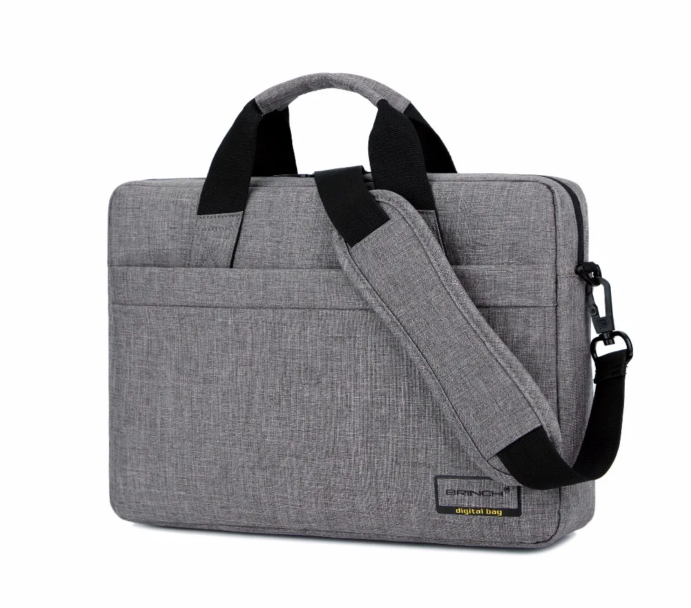 Новая высококачественная сумка на плечо для ноутбука 13 14 15 15,4 15,6, сумка-мессенджер для macbook Air PRO retina hp, мужская и женская