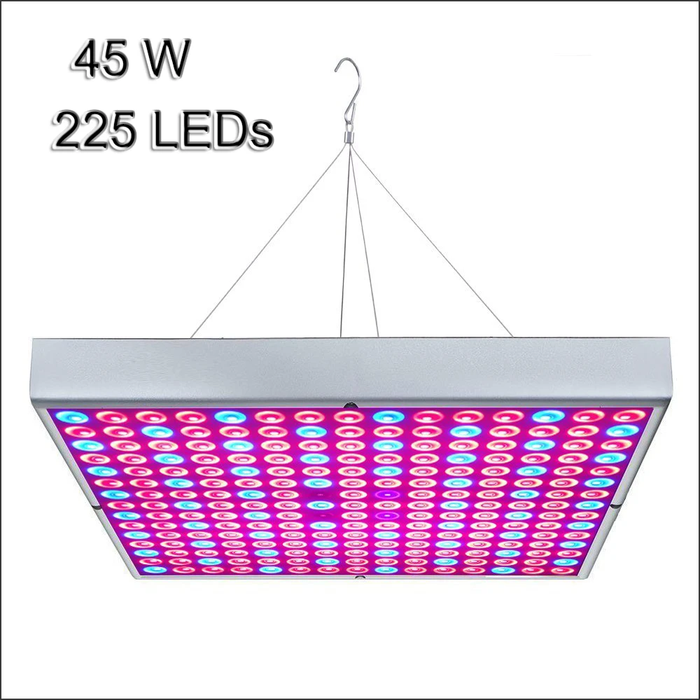 Фито лампы 45 Вт 225SMD светодио дный LED Крытый гидропоники завод светать с 165 красный + 60 синий цвет превосходный доход Высокое качество цветы