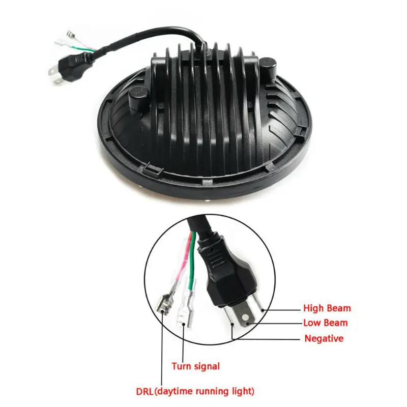 130W 7inch LED Headlight11800