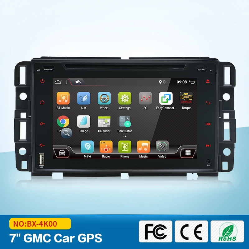 

7" Android 7.1 4 Core Radio Car DVD Player Steering Wheel GPS for Chevrolet Tahoe Traverse BUICK Enclave GMC Yukon Tahoe Acadia