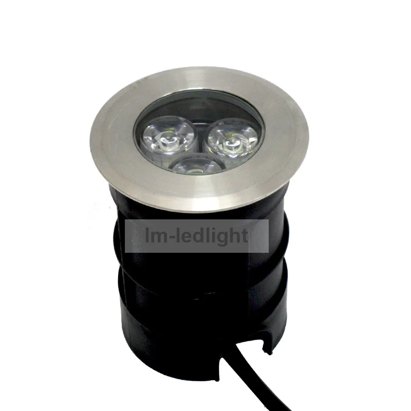 3W LED underground light 75mm 1