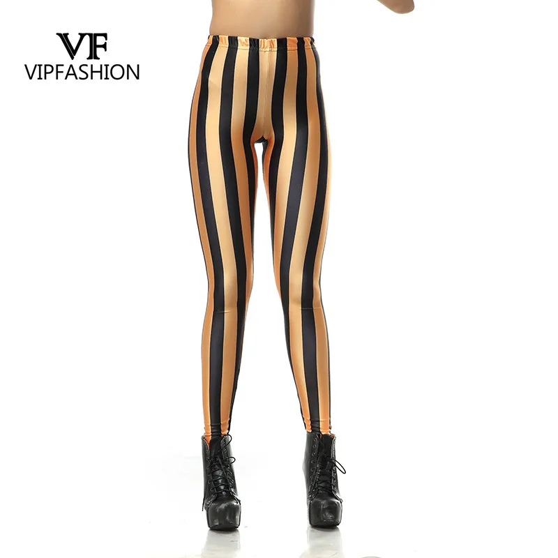 VIP Модные полосатые тонкие модные леггинсы с принтом зебры для женщин леггинсы для тренировок