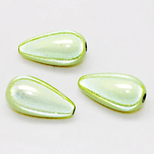 Чудо Бисер Perles Magiques Акриловые Teardrop бусины 12x23 мм Круглый Spacer Magic Perles для DIY ювелирных браслет делая - Цвет: Light Green