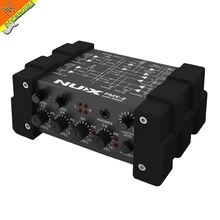 NUX PMX I O Line Mixer mini mixer console USB sound console 6 8 inputs 2