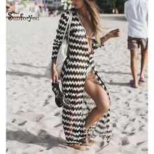 Женское кружевное пляжное платье, Пляжное Платье-парео для пляжа, накидка для пляжа, 2020(China)