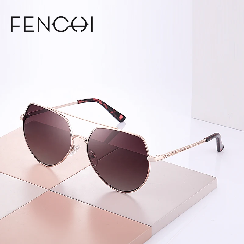 

2019 new women's fashion retro sunglasses round metal frame sunglasses