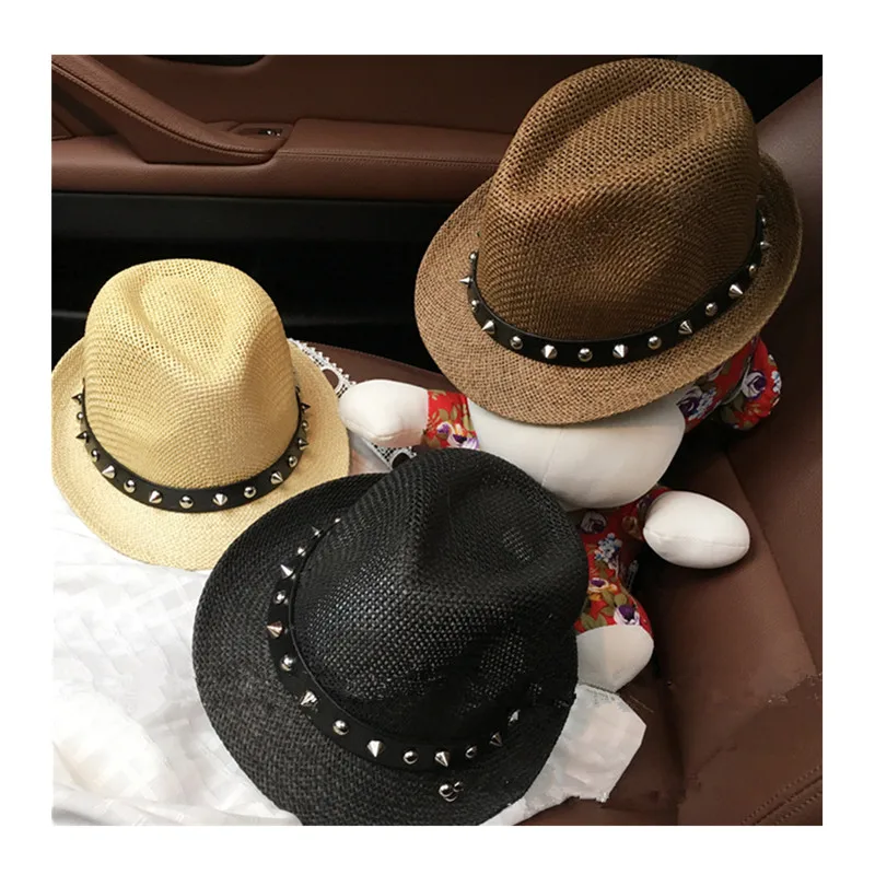جديد أزياء للجنسين الشرير برشام القش الجاز قبعة الصيف شاطئ بنما كاب الأشعة فوق البنفسجية حماية قبعات للحماية من الشمس للرجال والنساء جديد أزياء للجنسين الشرير برشام القش الجاز قبعة الصيف شاطئ بنما كاب الأشعة فوق البنفسجية حماية قبعات للحماية من الشمس للرجال والنساء