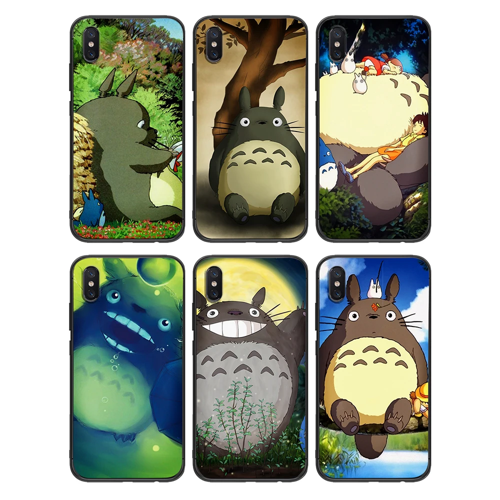 Честный и милый мягкий ТПУ чехол totoro для Xiaomi Redmi Mi6 8 9 A1 A2 F1 Plus 5/5 M8 Lite силиконовый