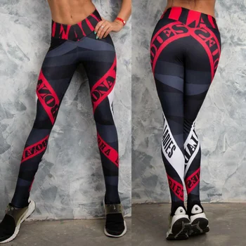 

Super Stretchy Fitness Leggings Women Letter printings High Energy Seamless Tummy Control Workout Pants High Waist Leggings T6