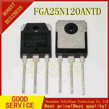 5 шт./лот Новинка FGA25N120ANTD FGA25N120 25N120 TO-3P 1200V NPT плащ-Тренч с изолированным затвором(IGBT) FGA25N120ANTDTU