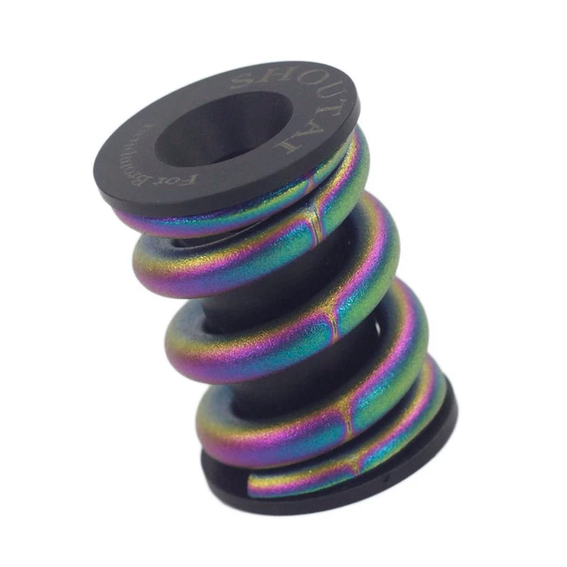 

SILVEROCK Titanium Rear Shock Coil Spring Suspension For Brompton 3Sixty Shock Super Quality