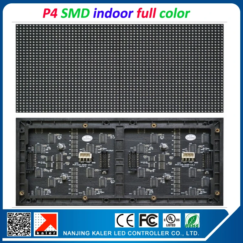 

kaler High Bright smd led display module 64*32Pixel 1/16 scan led module led matrix display video module buy direct from china