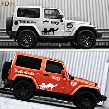 

Universal SUV Large Graphic Camel Brothers Body Sticker Decal Vinyl for Discovery J Compass Cherokee Patriot Wrangler