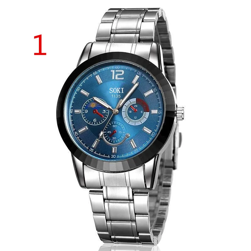 

zou's 2018 new watch male waterproof luminous automatic mechanical watch business fashion couple men's watch