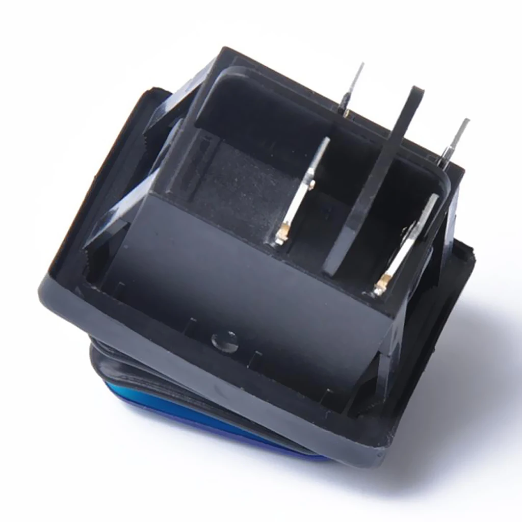 4 Pin On/Off Boat Caravan Rocker Switch ON-OFF 2 Position Electrical equipment With Light Power Switch Dashboard Parts
