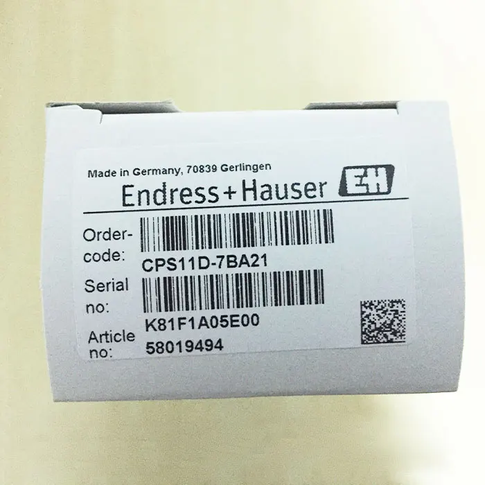 Оригинальная эндресс + Hauser Orbisint CPS11D 7BA21 E H PH встроенный температурный датчик lectrodes