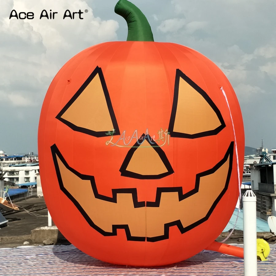 Giant Halloween inflatable pumpkins for USA made by Ace Air Art