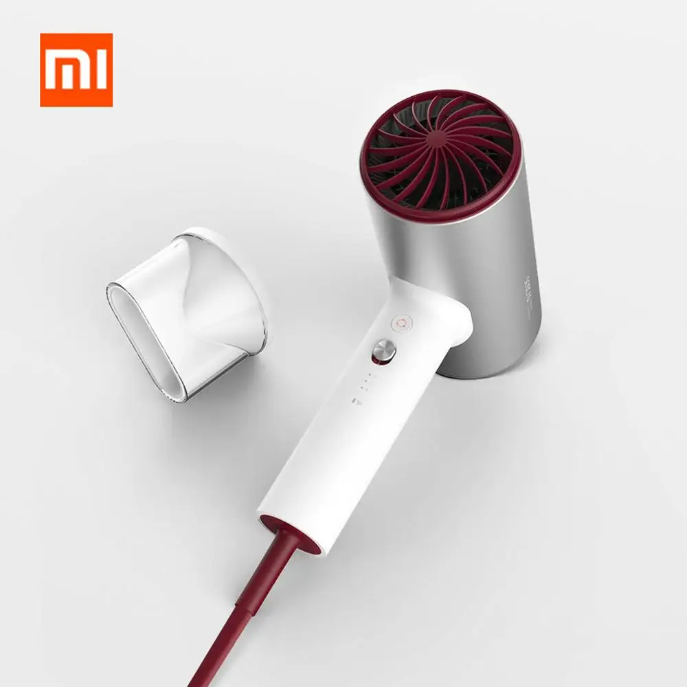 Xiaomi Mijia фен SOOCAS H3S анион фен 1800 Вт Профессиональный фен из алюминиевого сплава мощный электрический фен