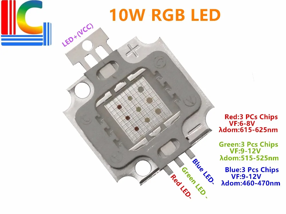 LC-COB-RGB-30MIL-10W