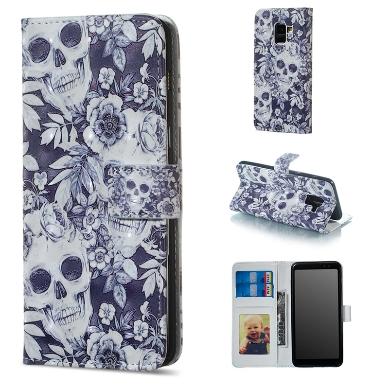

Phone Case For Coque Samsung Galaxy A5 A6 Plus A7 A8 A9 2018 A3 A5 2017 Book Case For Etui Samsung A5 2018 Case Hoesje Capa